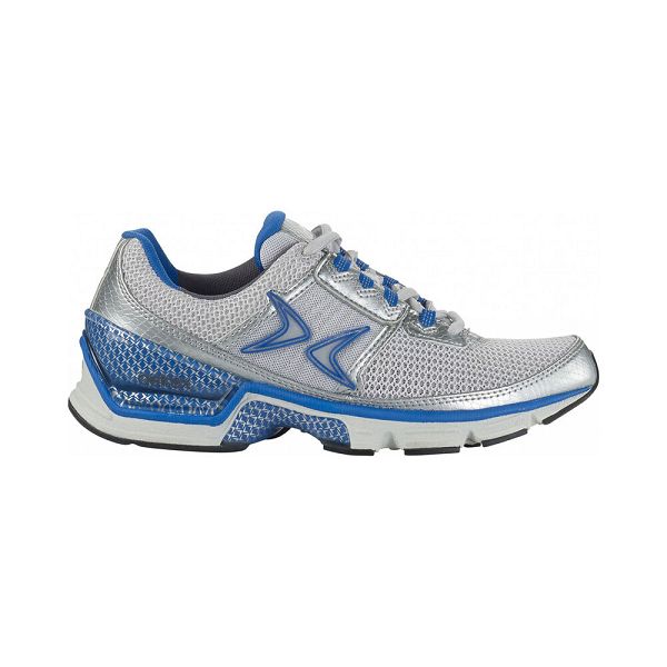 Aetrex Women's Xspress Fitness Runner Sneakers Silver Shoes UK 4770-202